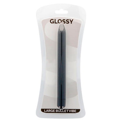 GLOSSY - SLIM VIBRATOR BLACK - 1