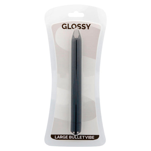 GLOSSY - SLIM VIBRATOR BLACK - 1