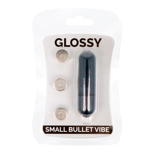 GLOSSY - SMALL BULLET VIBE BLACK - 1