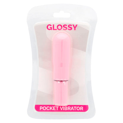 GLOSSY - PINK POCKET VIBRATOR