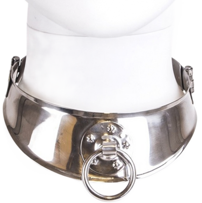 METAL HARD - RESTRAINT COLLAR WITH RING - 1