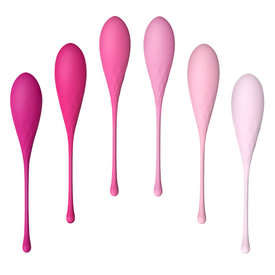 LESLIE - KEGEL FIT PELVIC MUSCLE TRAINING SET 6 WEIGHTS - 5