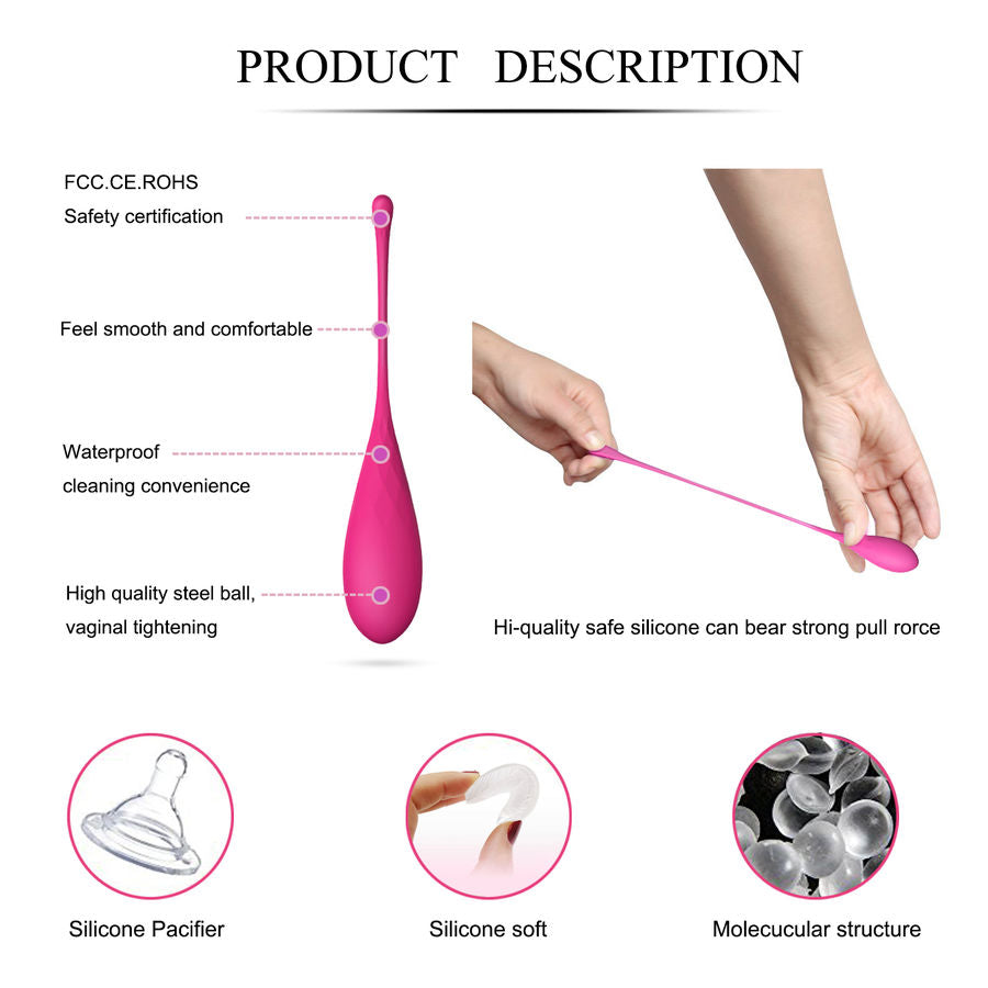 LESLIE - KEGEL FIT PELVIC MUSCLE TRAINING SET 6 WEIGHTS - 11