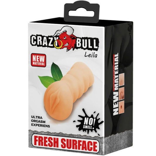 CRAZY BULL - LEILA VAGINA MASTURBADOR 13.5 CM - 1