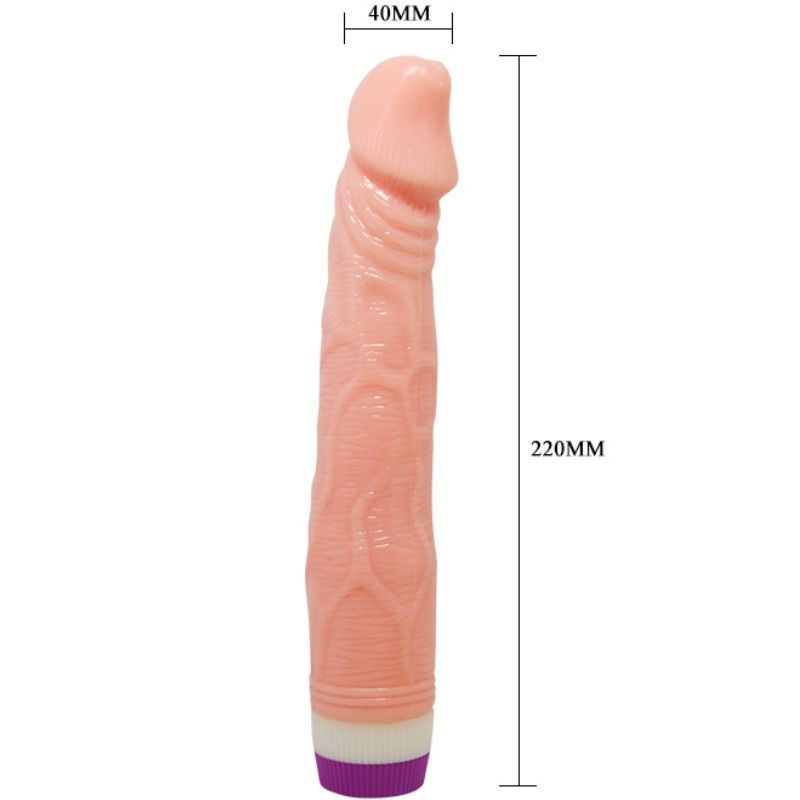 BAILE - NATURAL REALISTIC VIBRATOR 22 CM - 3