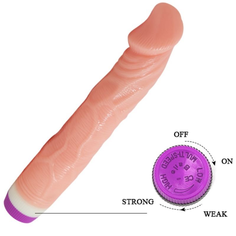 BAILE - NATURAL REALISTIC VIBRATOR 22 CM - 6
