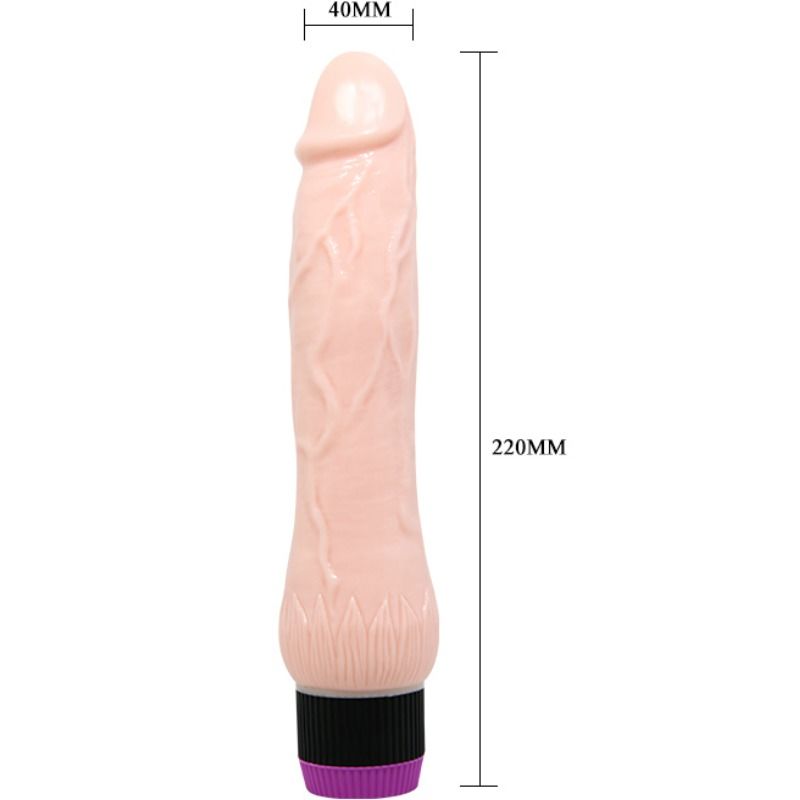 BAILE - ADOUR CLUB REALISTIC VIBRATOR WIDE BASE 22 CM - 3