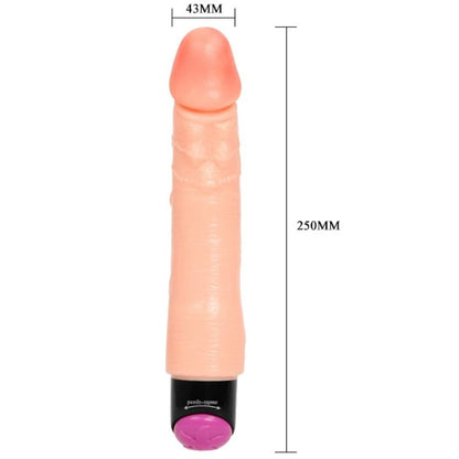 BAILE - FLEXIBLE REALISTIC VIBRATOR 25 CM - 6