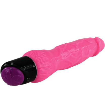 BAILE - COLORFUL SEX REALISTIC VIBRATOR PINK 24 CM - 5