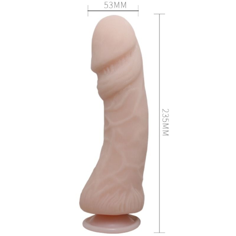 BAILE - THE BIG PENIS DILDO WITH NATURAL VIBRATION 23.5 CM - 6