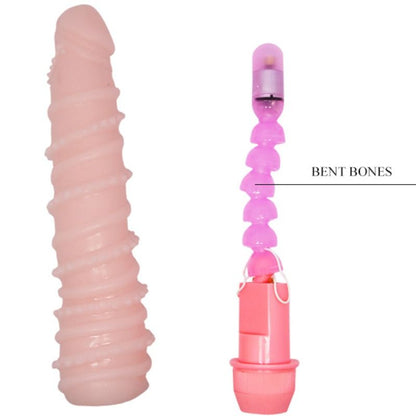 BAILE - FLEXI VIBE SENSUAL SPIRAL VIBRATOR 19.5 CM - 3