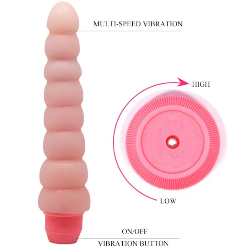 BAILE - FLEXI VIBE SENSUAL SPINE FLEXIBLE VIBRATOR 19 CM - 4