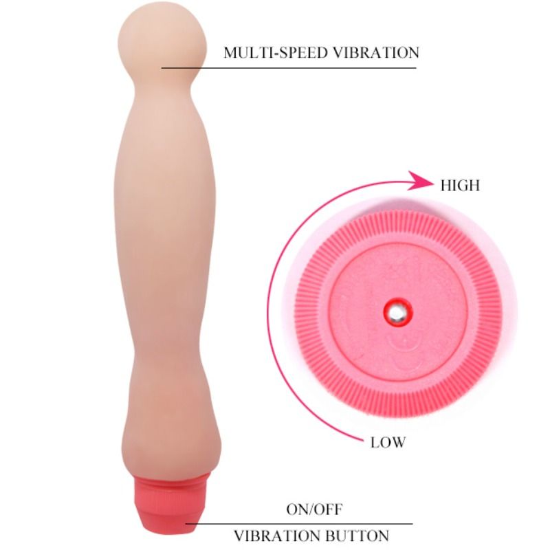 BAILE - FLEXI VIBE SENSUAL SPINE VIBRATOR 22 CM - 5