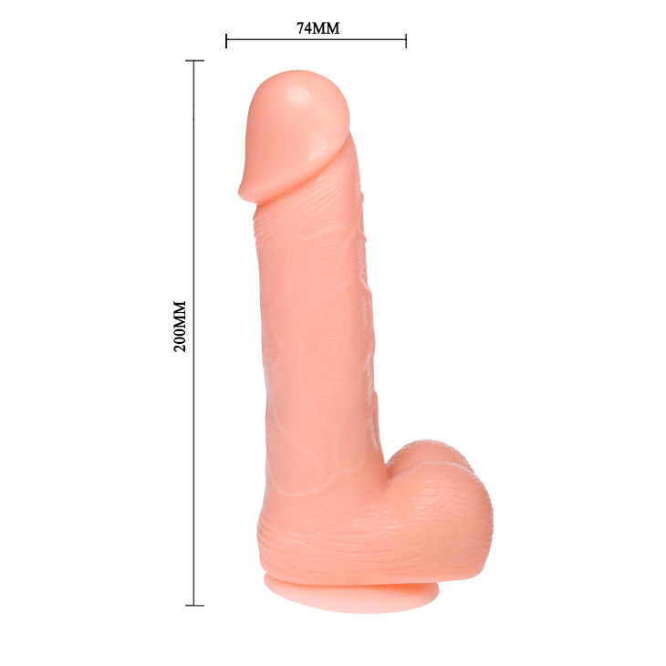 BAILE - REALISTIC DILDO DONG VIBRATION AND ROTATION 20 CM - 6