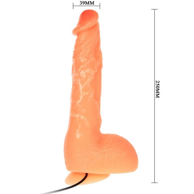 BAILE - PENIS VIBRATION DILDO WITH VIBRATION REALISTIC SENSATION - 3