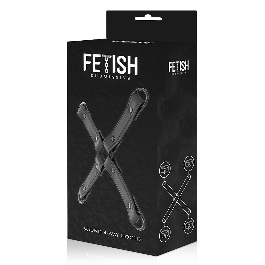 FETISH SUBMISSIVE - VEGAN LEATHER HANDCUFF UNION - 5