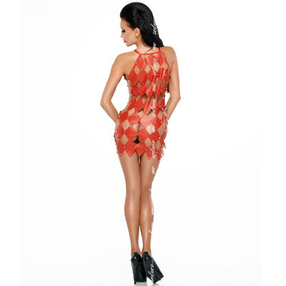 ME-SEDUCE - GWEN DRESS RED XXL/XXXL - S/M - 2
