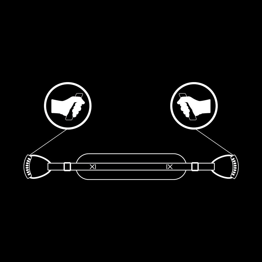 FETISH SUBMISSIVE - DOGGY STYLE HARNESS WITH NOPRENE LINING - 3