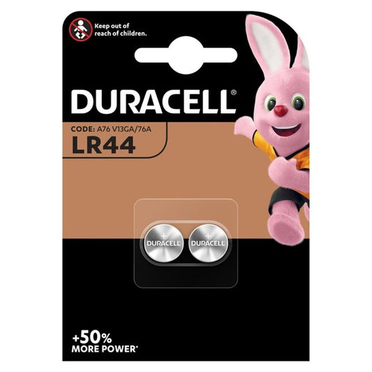 DURACELL - BATTERY LR44 1,5V 2 UNITS - 1