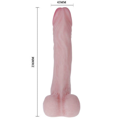 BAILE - NATURAL REALISTIC COCK DILDO - 3