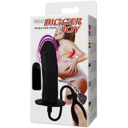 BAILE - BIGGER JOY INFLATABLE PENIS WITH VIBRATION 16 CM - 6