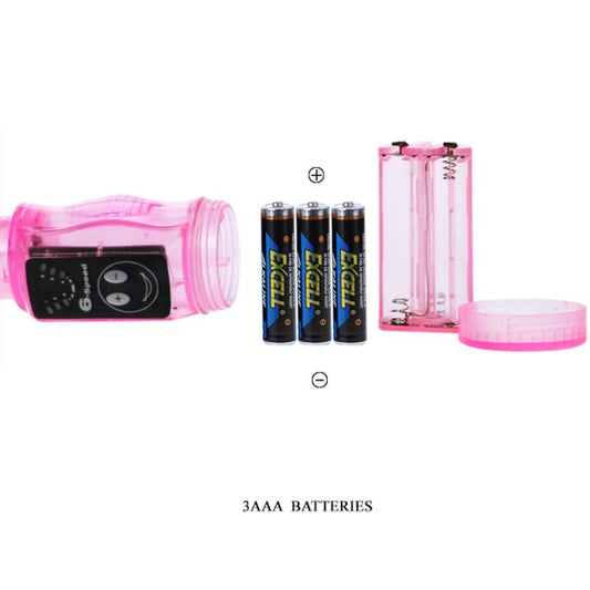 BAILE - TRIPLE DISTORTION STIMULATOR PINK