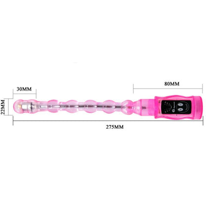 BAILE - TRIPLE DISTORTION STIMULATOR PINK