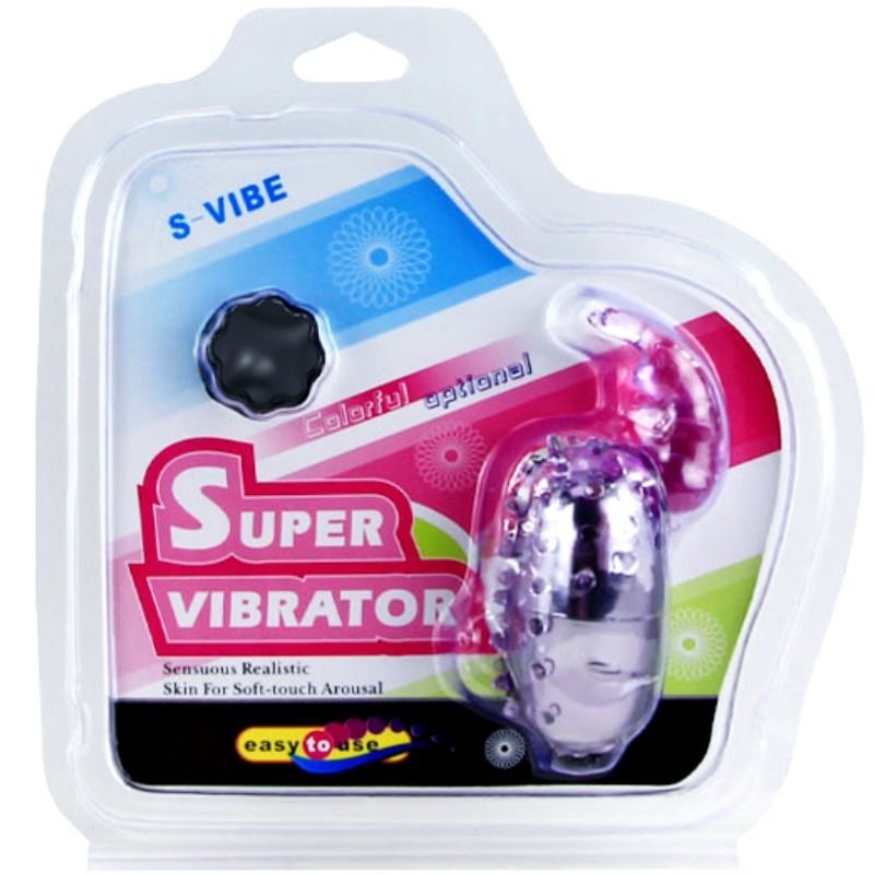 BAILE - SUPER VIBRATOR VIBRATING EGG WITH STIMULATOR - 7