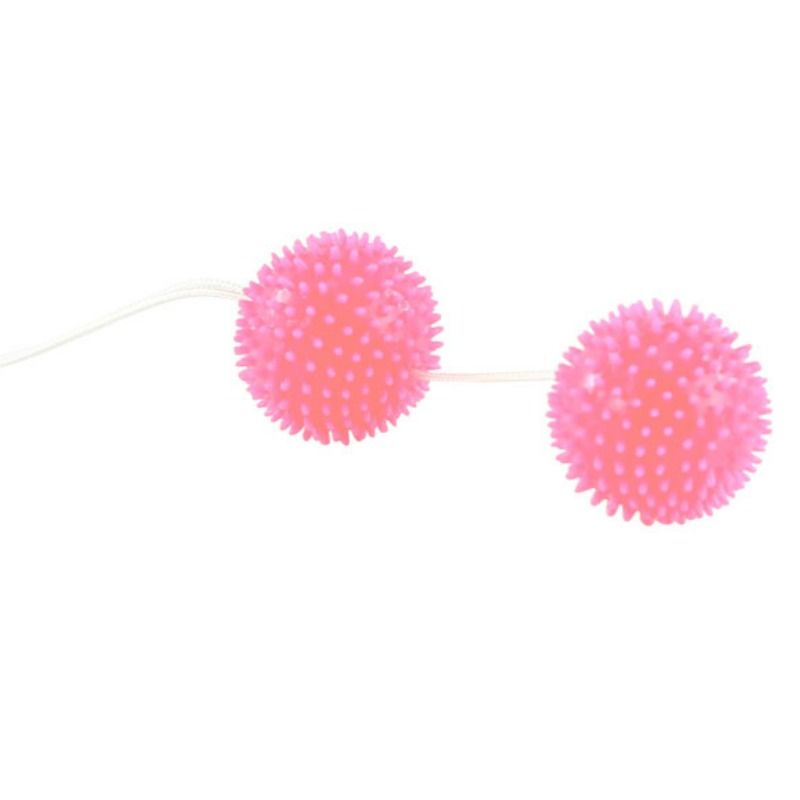 BAILE - A DEEPLY PLEASURE PINK TEXTURED BALLS 3.6 CM - 1