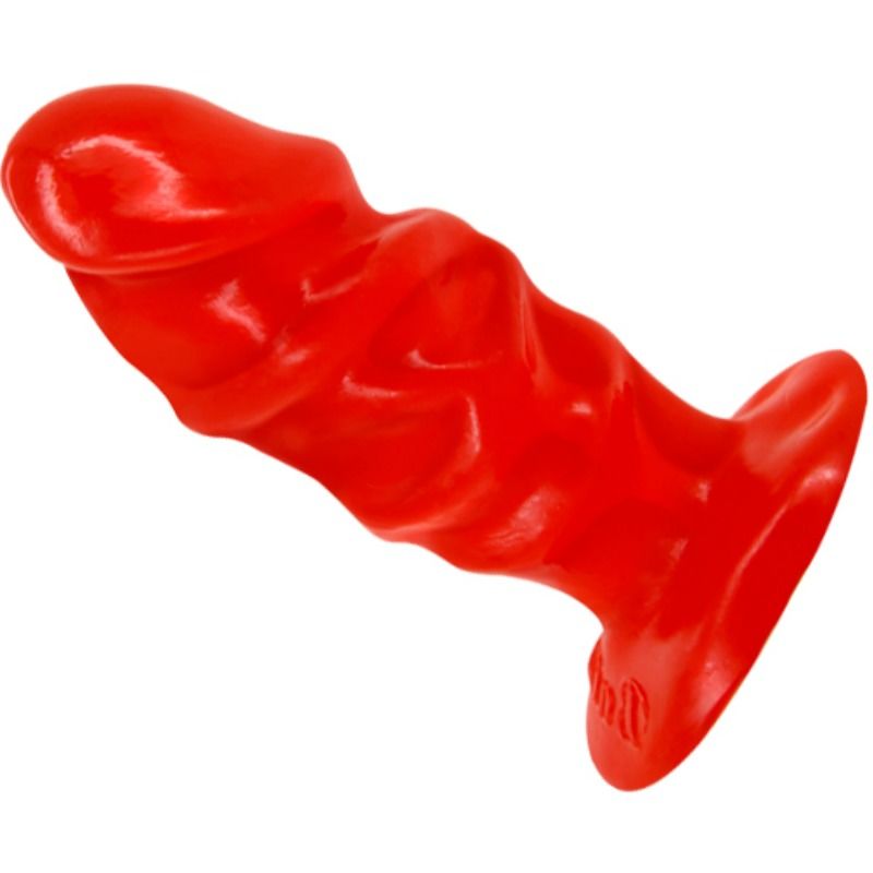 BAILE - UNISEX ANAL PLUG WITH RED SUCTION CUP - 4