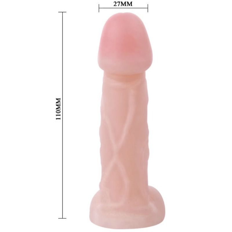 BAILE - SLICK PLEASURE REALISTIC DILDO - 3