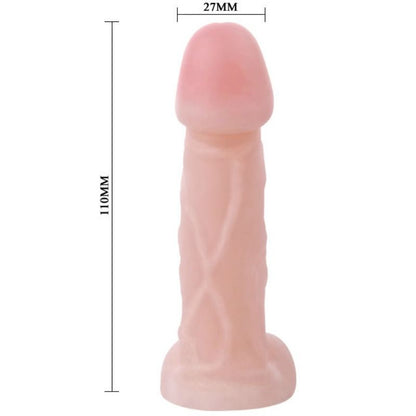 BAILE - SLICK PLEASURE REALISTIC DILDO - 3