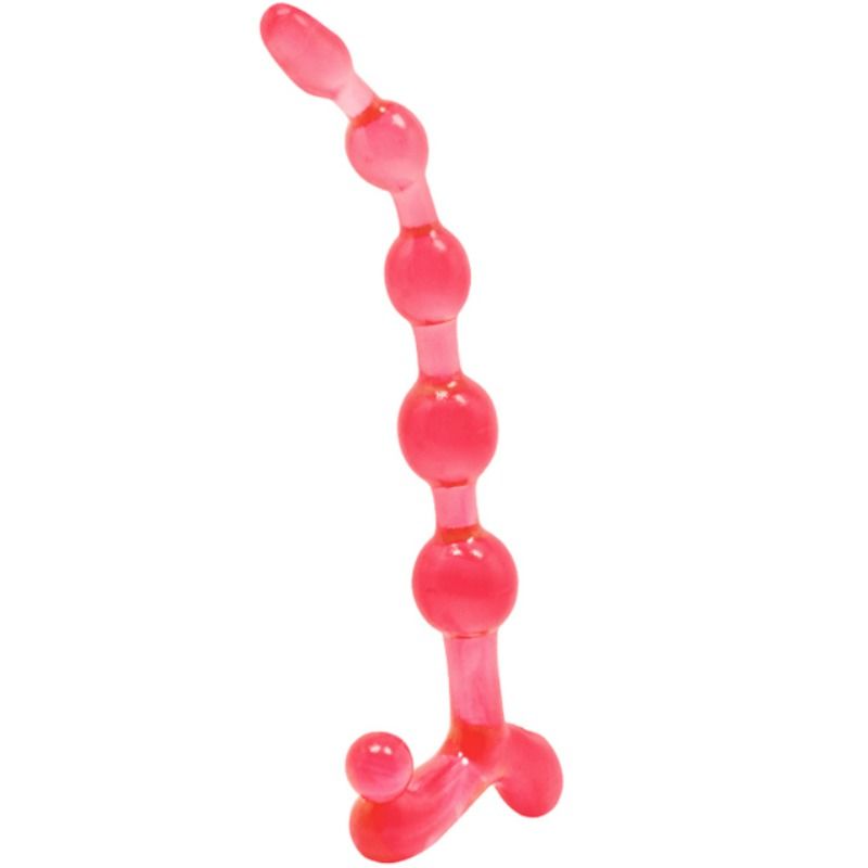 BAILE - RED FLEXIBLE TWIST ANAL BALLS