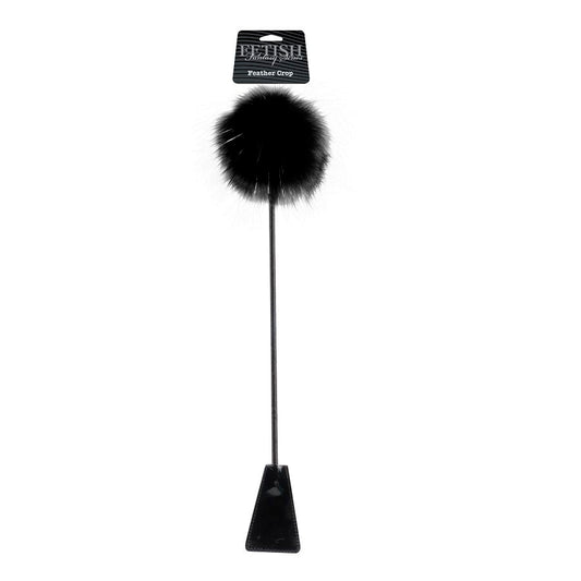 FETISH FANTASY LIMITED EDITION -  BLACK FEATHER CROP - 1