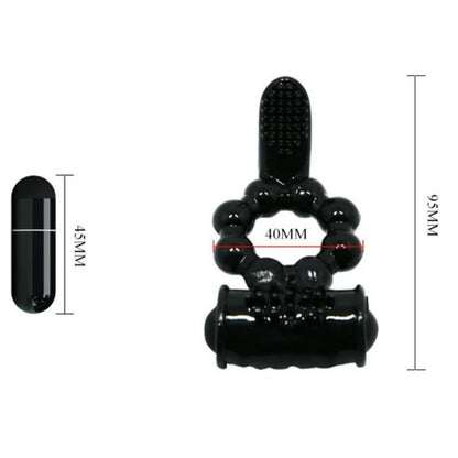 BAILE - SWEET RING RING WITH DOUBLE STIMULATOR - 8
