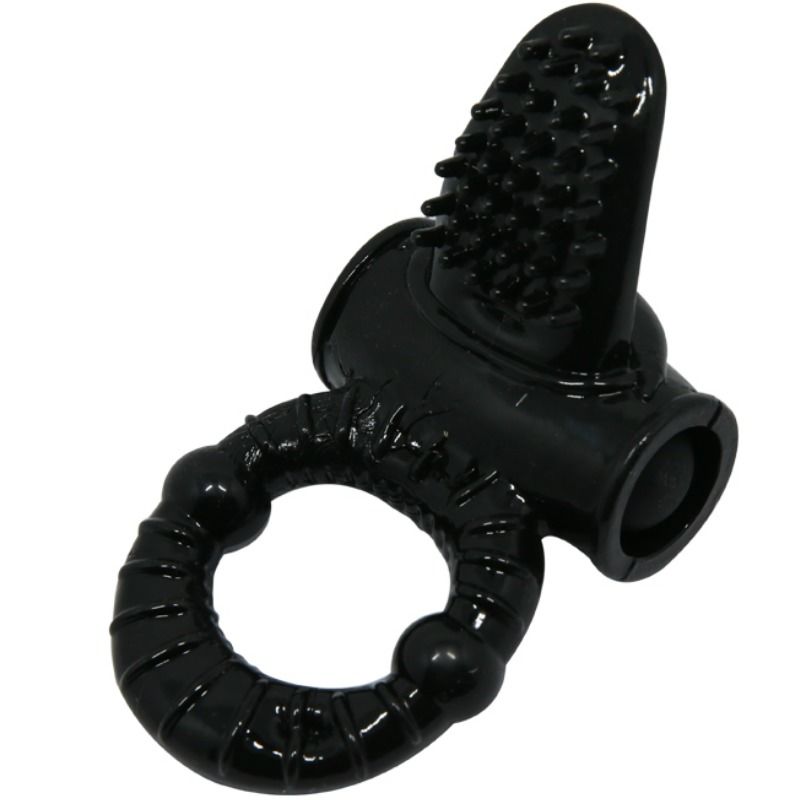BAILE - SWEET RING VIBRATING RING WITH TEXTURED RABBIT - 1