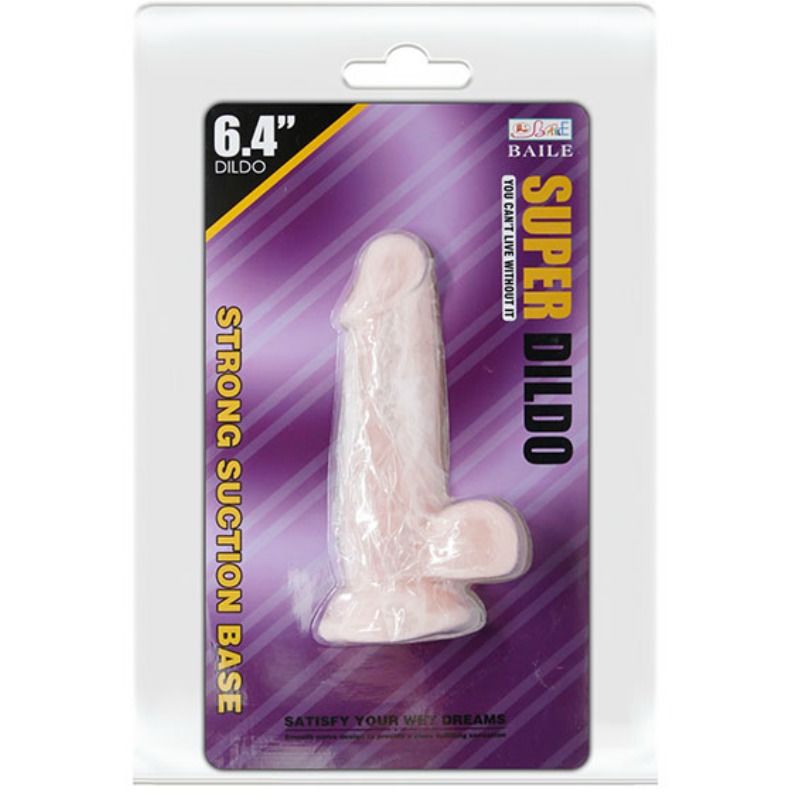 BAILE - SUPER REALISTIC NATURAL DILDO 16.5 CM - 5