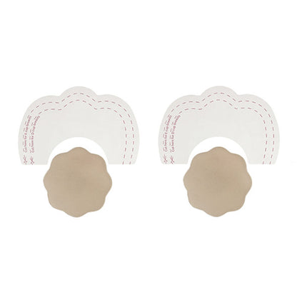 BYE-BRA - BREASTS ENHANCER + NIPPLE COVERS SILK CUP A/C - 5