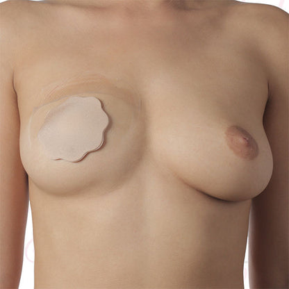 BYE-BRA - BREASTS ENHANCER + NIPPLE COVERS SILK CUP A/C - 6