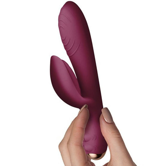 ROCKS-OFF - EVERYGIRL BURGUNDY VIBRATOR - 1