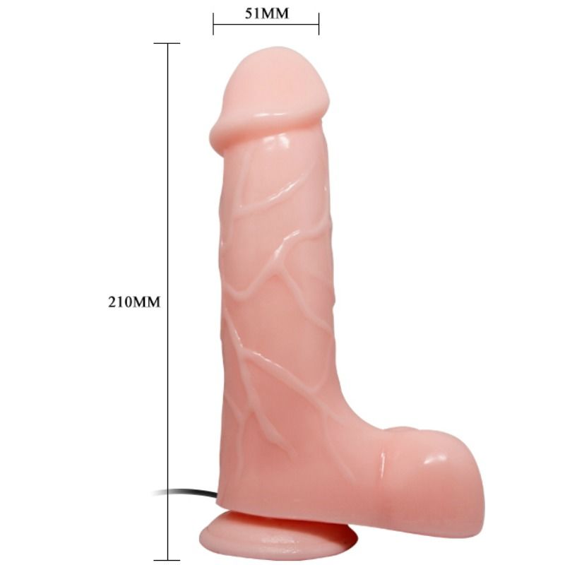 BAILE - BARBARA 21 CM NATURAL REALISTIC VIBRATOR