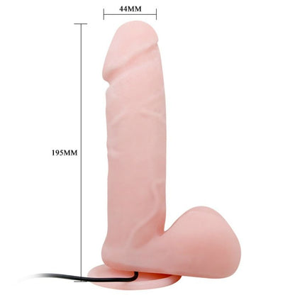 BAILE - OLIVER REALISTIC VIBRATOR WITH ROTATION FUNCTION - 4