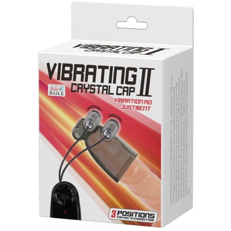 BAILE - VIBRATING COVER VIBRATING CRYSTAL CAP II - 2