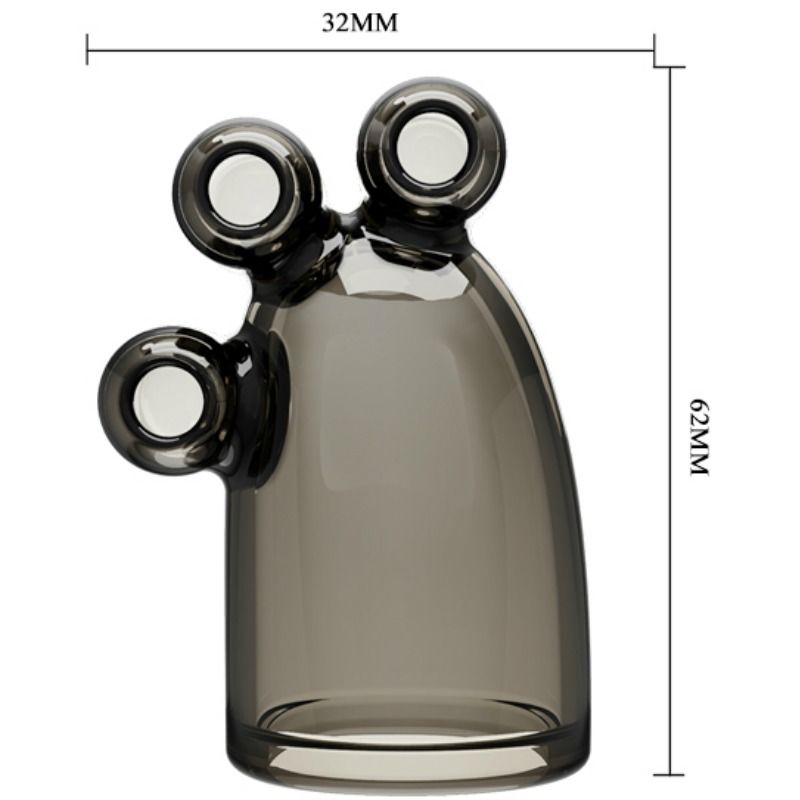 BAILE - VIBRATING COVER VIBRATING CRYSTAL CAP II - 3