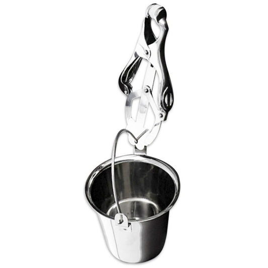 METAL HARD - NIPPLE CLAMP WITH TANK - 1