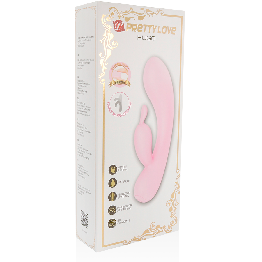 PRETTY LOVE - SMART HUGO RABBIT VIBRATOR WITH EARS - 1