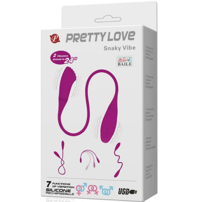 PRETTY LOVE - VIBRATORPRETTY LOVE - SMART SNAKY VIBE 2 MOTORS