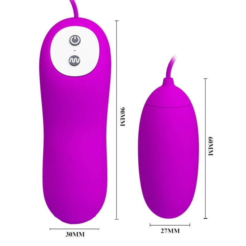 PRETTY LOVE - EUNICE VIBRATING EGG - 6