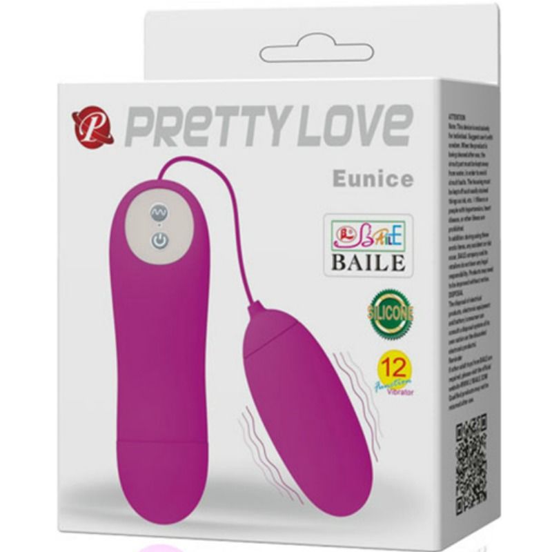PRETTY LOVE - EUNICE VIBRATING EGG - 1