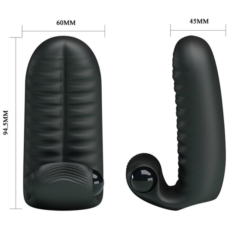 PRETTY LOVE - ABBOTT BLACK STIMULATOR THIMBLE - 7